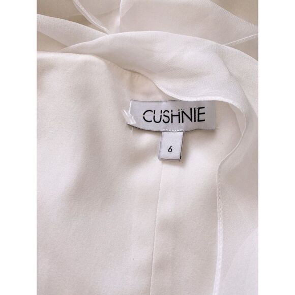 Brand New Cushnie silk draped overlay Mini Dress - Picture 11 of 16